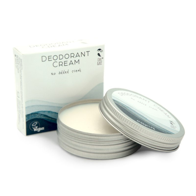 Crema Deodorante Gufo & Ape in latta - Senza profumo aggiunto - Vegan