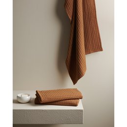 Katoenen Bamboe Handdoek Wafel - XL