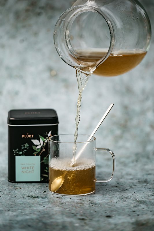 Tea Blend White Night - te i pose