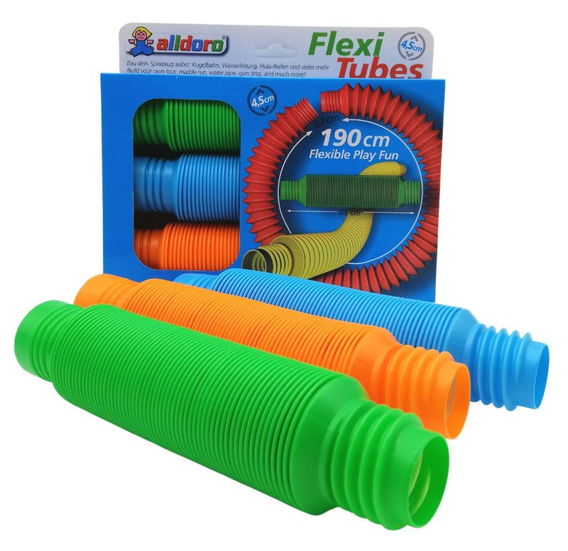 Flexi Tubes, set van 3 stretchtubes, Ø 4,5 cm