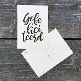 KAART | Gefeliciteerd