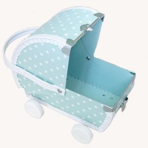 Play box Doll pram Blue OK 7239