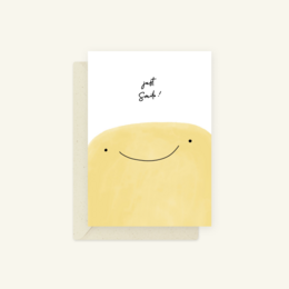 Eco Greeting Card — Just Smile