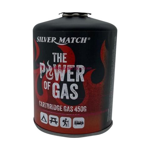 Gas bottle with valve 450 g
