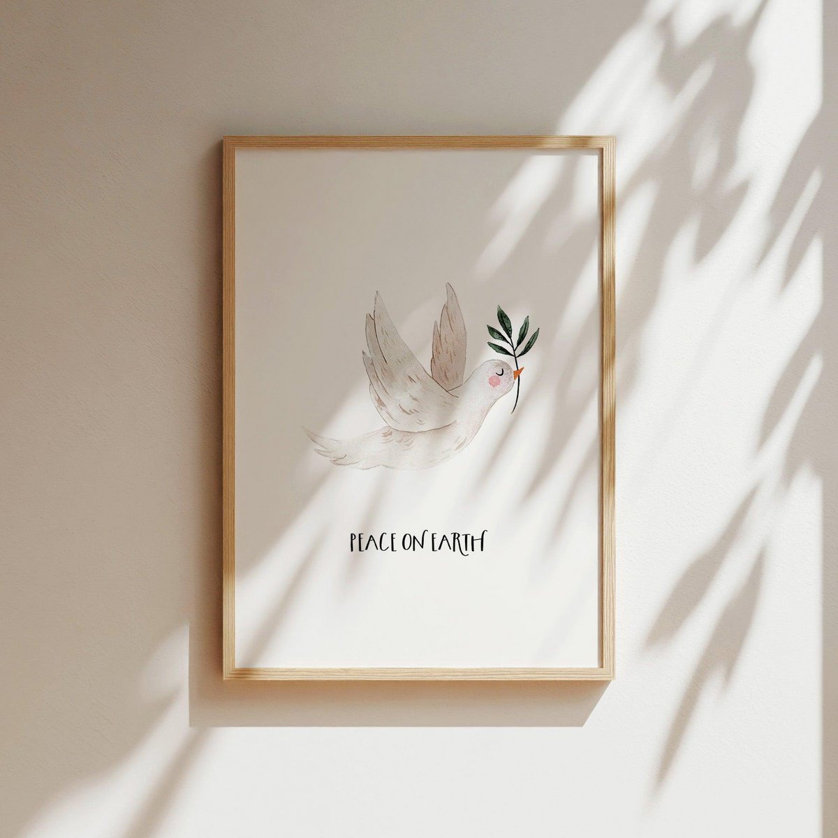 Kunstdruck - Peace on earth