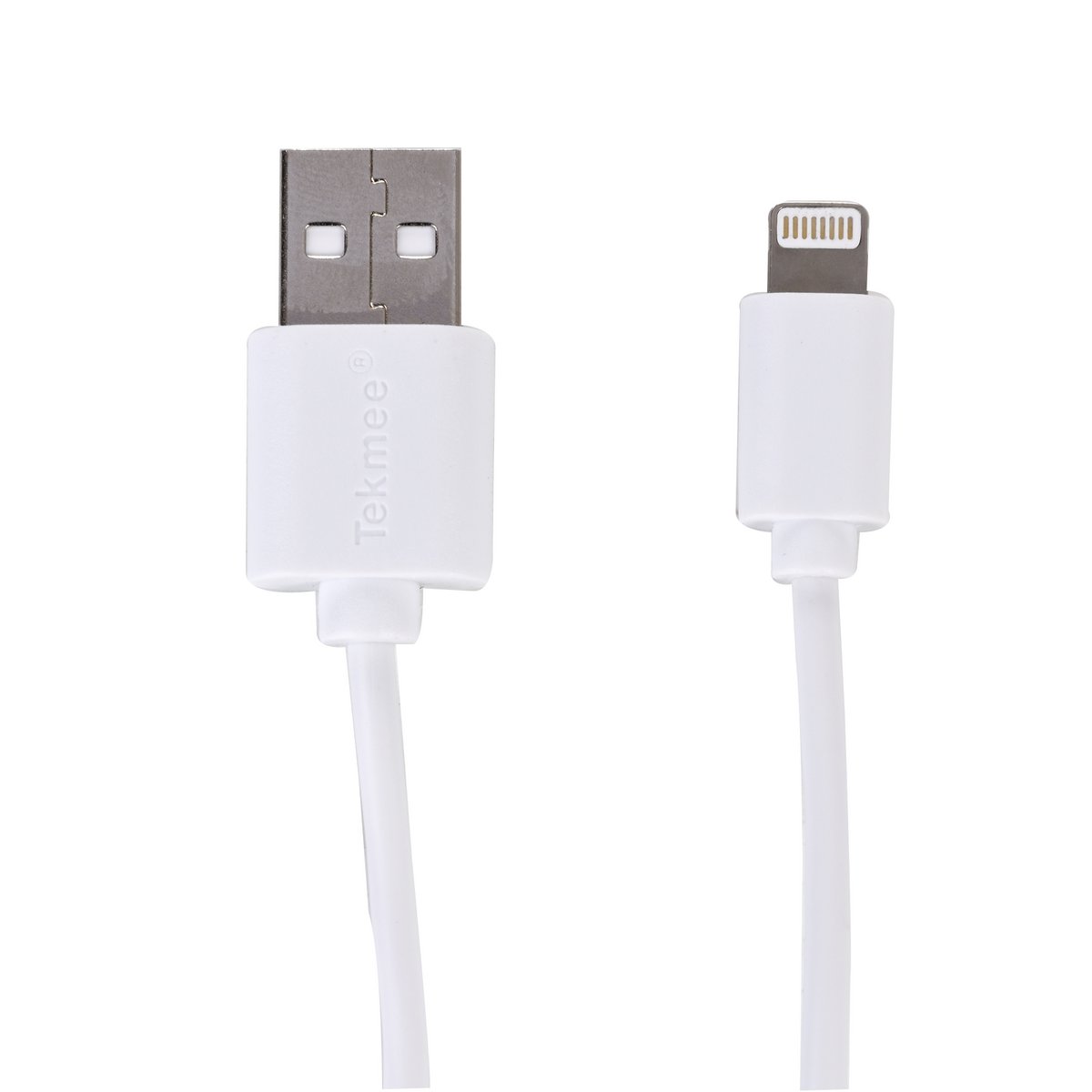 1m 2a Ladekabel für das iPhone zu USB - Weiß