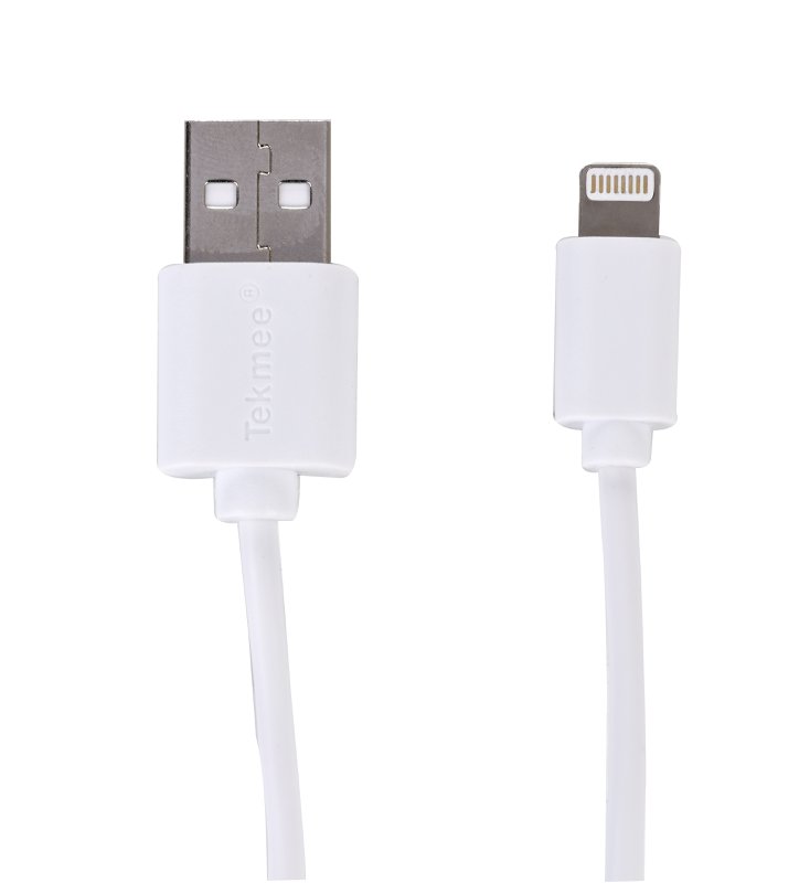 Cable de cargador 1m 2A para iPhone a USB - White