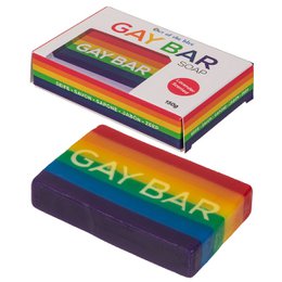 Sæbe - Håndsæbe Gay Bar - Regnbueduft: Lavendel