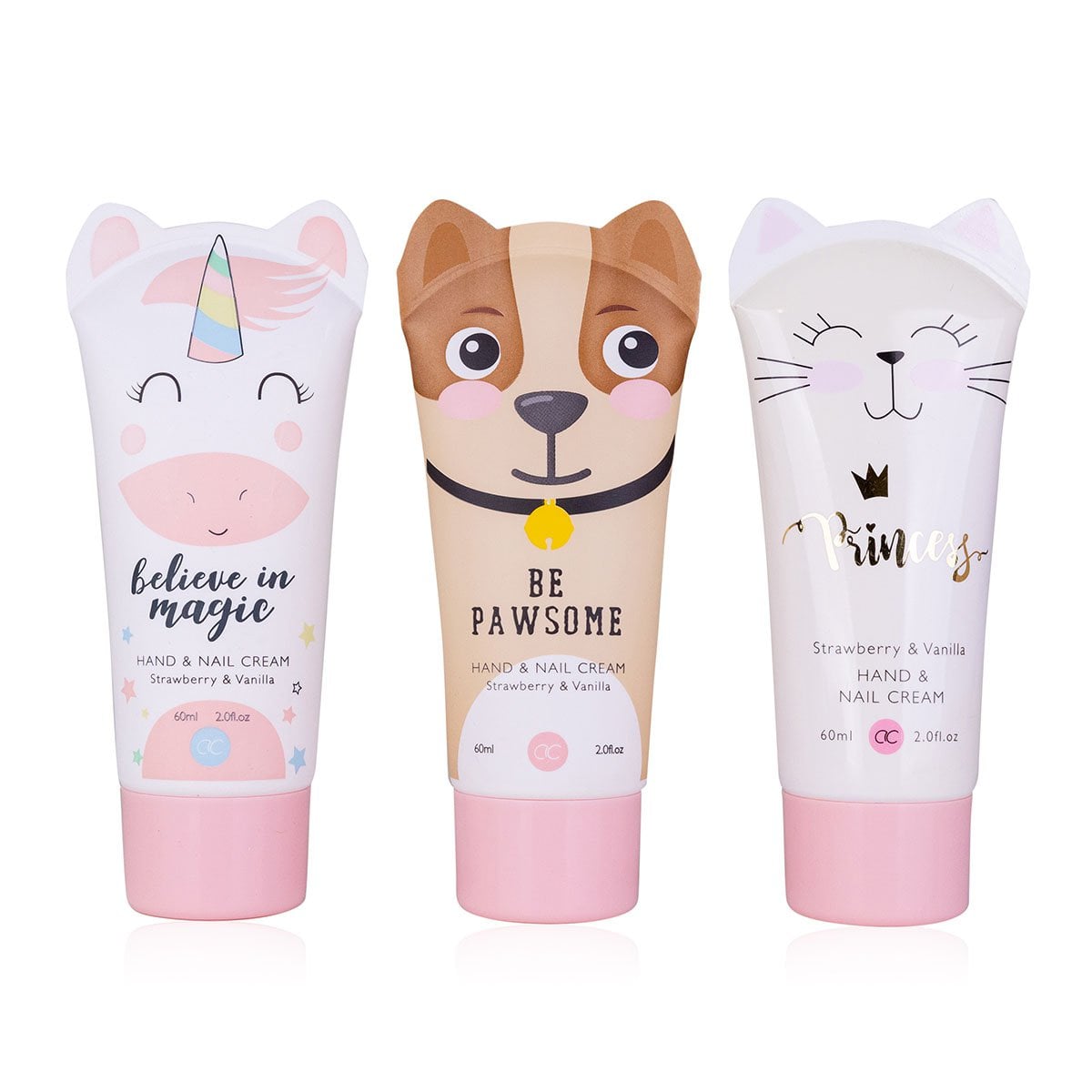 Hand cream and nail cream BEST FRIENDS in a tube with ears