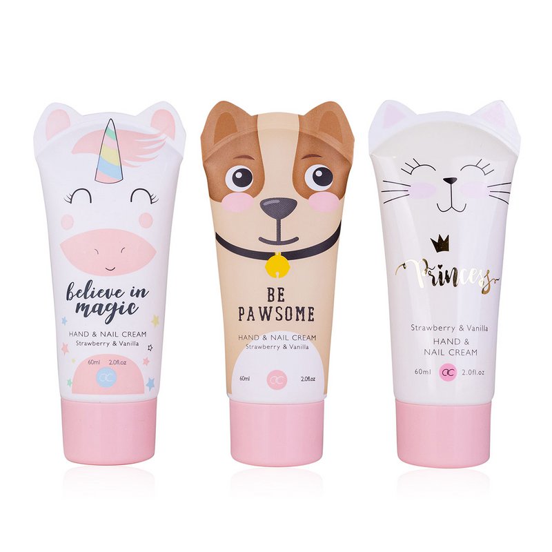 Hand cream and nail cream BEST FRIENDS in a tube with ears