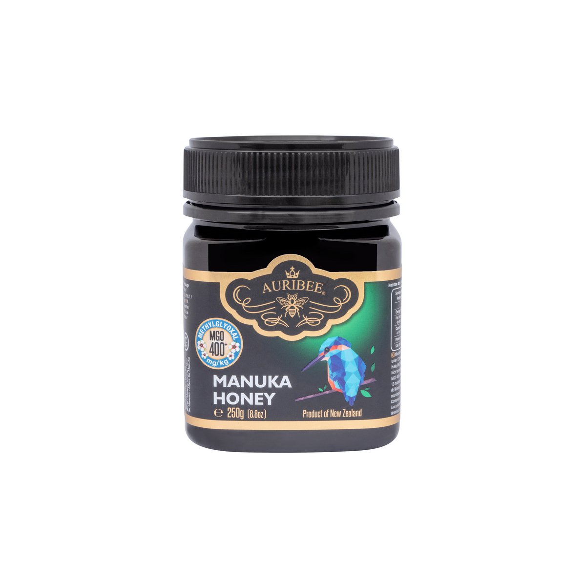 Miele di Manuka 100% puro e crudo MGO 400+ (250 grammi)