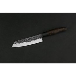 TAKAHIRO MIYAZAKI - Santoku bocho Okii - Santoku knife 7 inch, blade made of Japanese blue paper steel