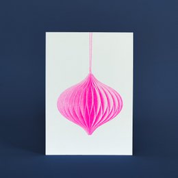 Risography Postcard - Jewelry Pink - DIN A6