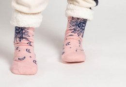 Vitapur - Hoodie deken met rits + sokken - Carrol Roze