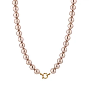 10mm parel ketting JE19100 - CHAMPAGNE
