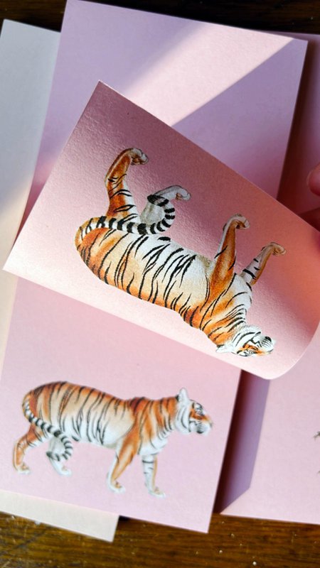 Notepad Din Lang Tiger