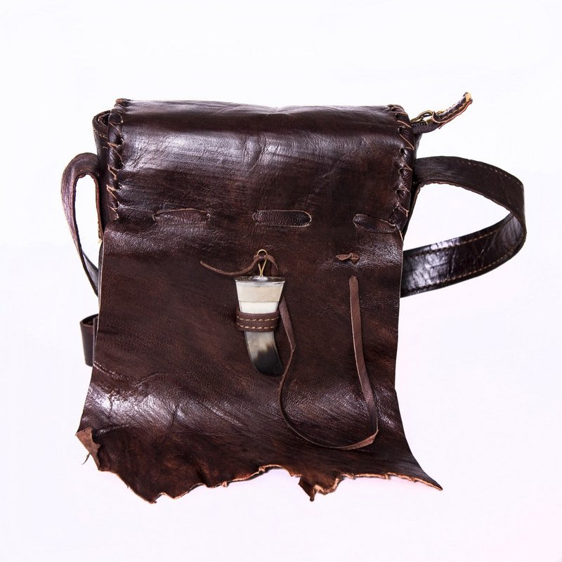 Leather bag 'Qabli'