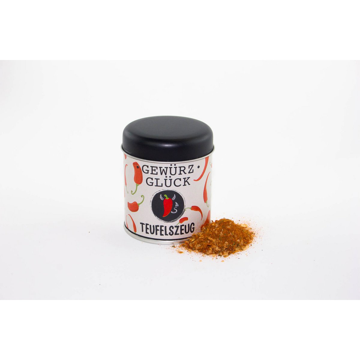 Gewürz-Glück Teufelszeug Chili Spice - varm krydderiblanding til chili con carne, pasta arrabbiata, kød, fisk og grøntsager