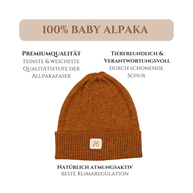 Hat - 100% baby alpaca