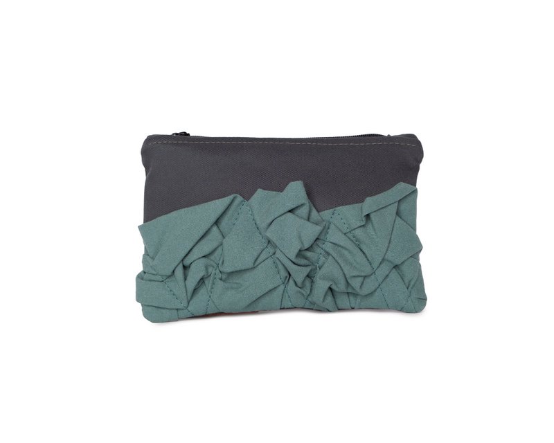 Boho makeuptaske med flæser