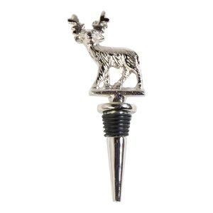 Wijnstopper Reindier Silver 15x8x2cm