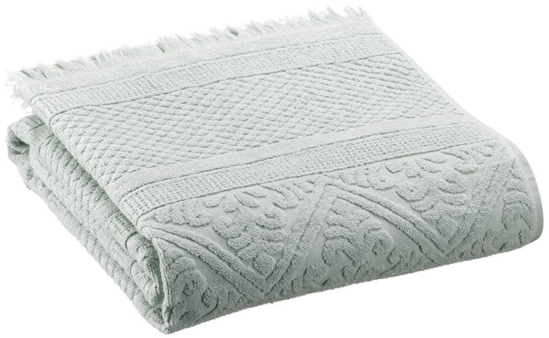 Drap de douche uni Zoé Jade 70 x 140