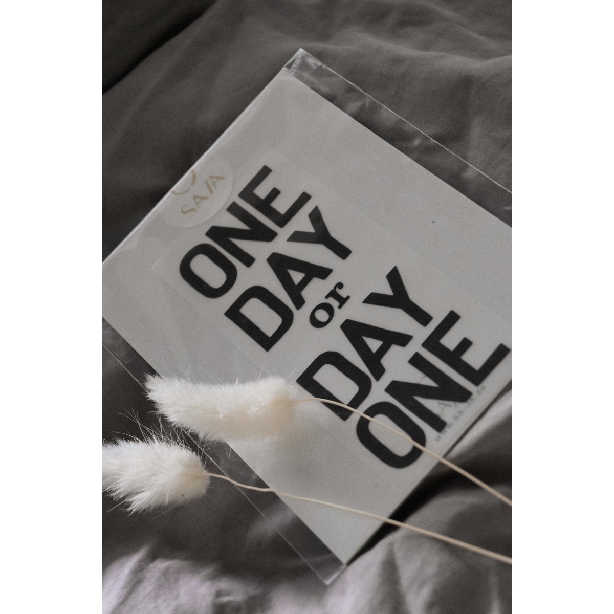 Bügelbild "One Day of Day One"