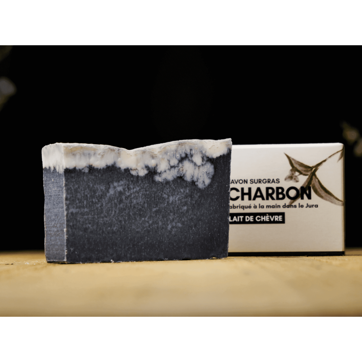 Surgras Charcoal Soap (with goat's milk)