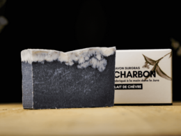 Surgras Charcoal Soap (with goat's milk)