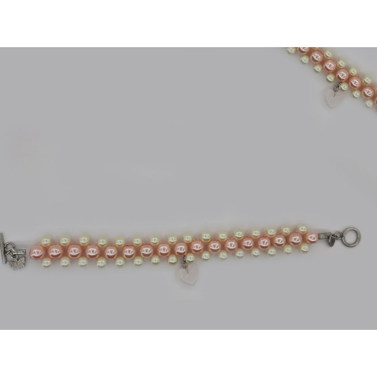 %2351 Pearl crystal bracelet