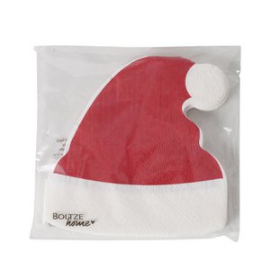Servietten Weihnachtsmannmütze 12 Stk.