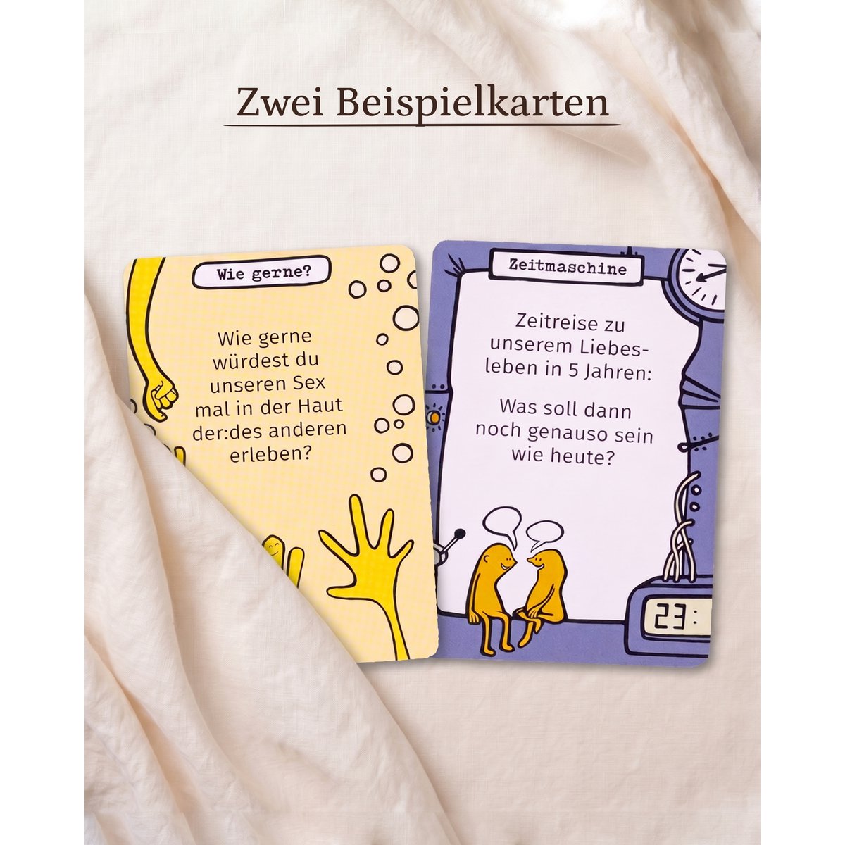 Couple Minutes Pillow Talk – Ensemble de cartes de conversation pour couples