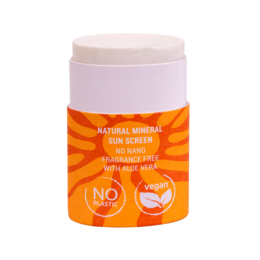 Naturlig mineral solcreme SPF 50 til ansigt - 30 g
