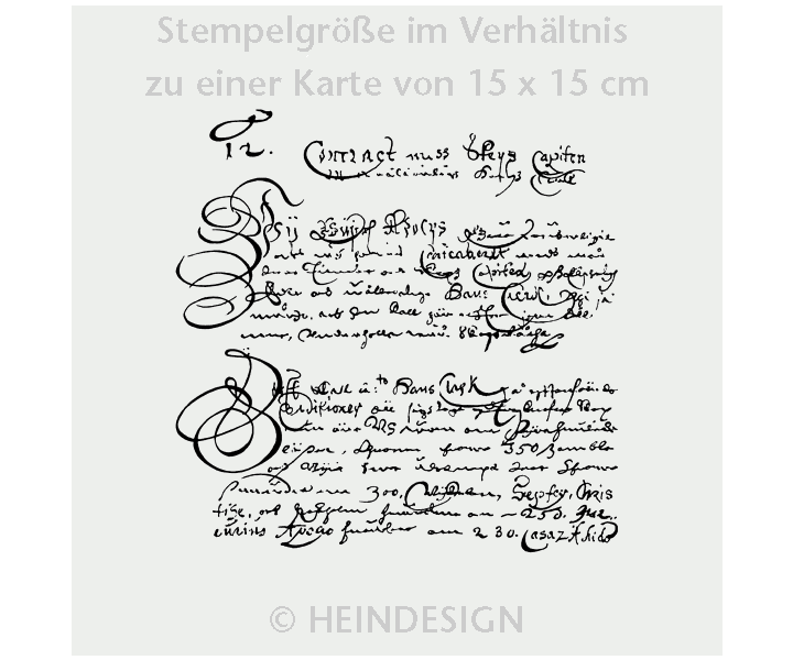 Stempel: Judi-Kins gamle kontrakt
