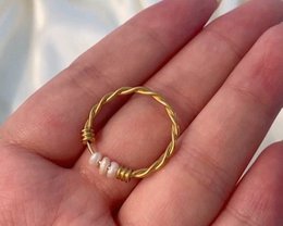 Iaap - Parel Fidget Twist Ring