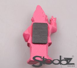 Stoobz Design F*CK You Kaboutter Magneet 4 Klr Ass l/r/g/f 9 cm