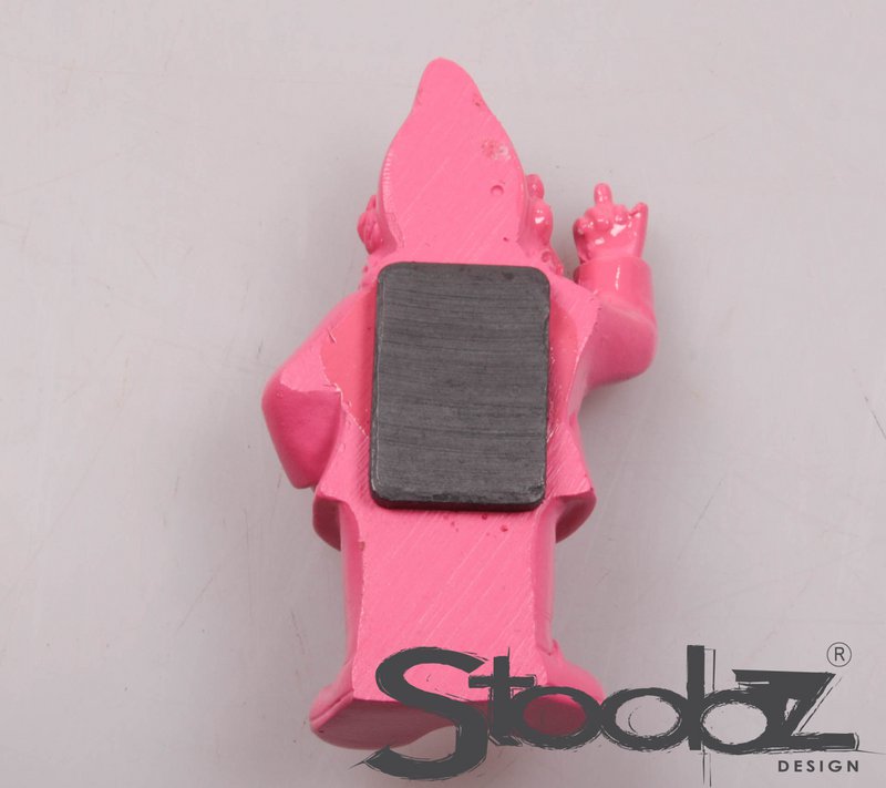 Stoobz Design F*CK You Kaboutter Magneet 4 Klr Ass l/r/g/f 9 cm