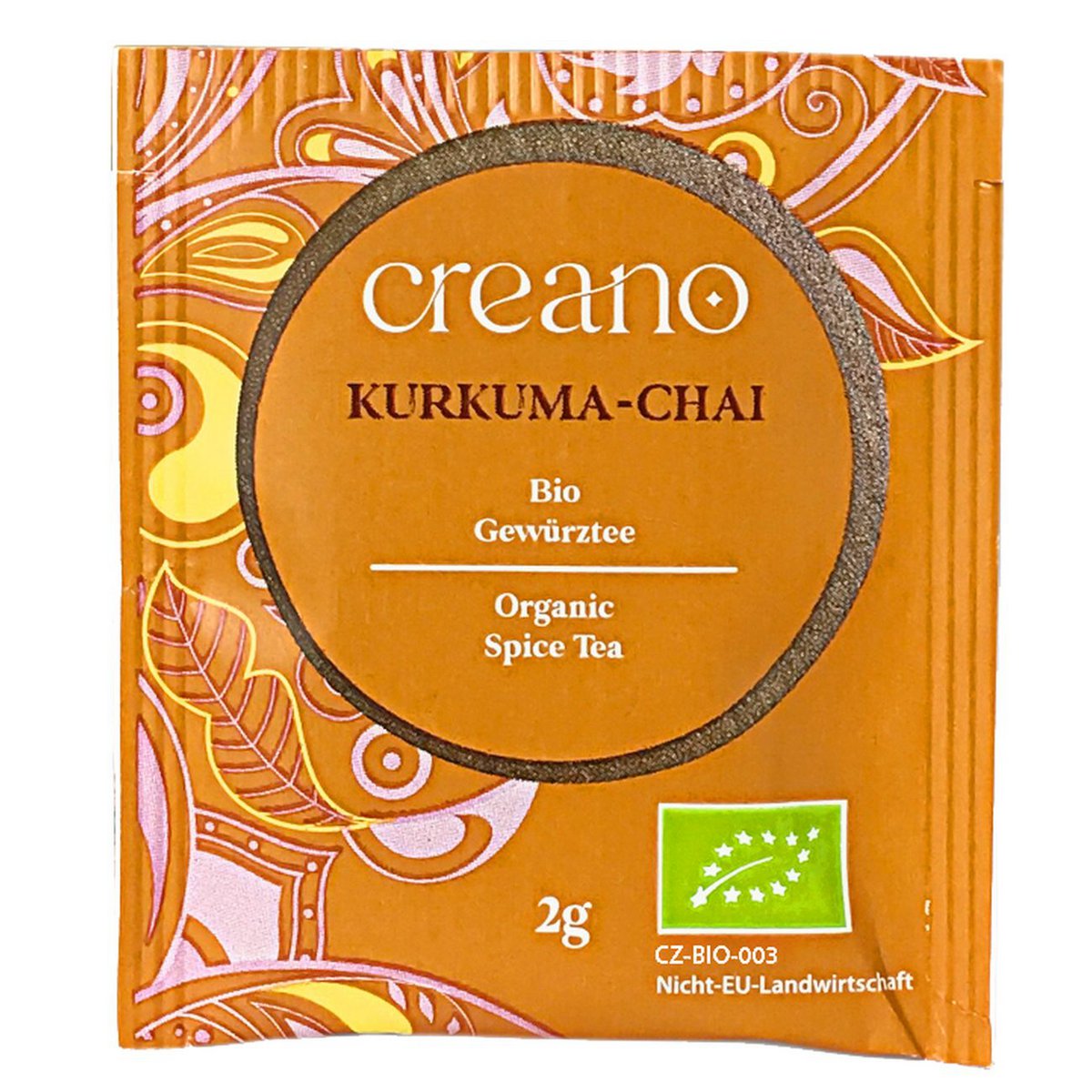 Bio-Teebeutel Kurkuma-Chai, 20er Pack