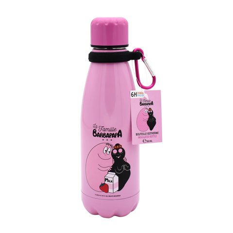Barbapapa SS -fles met haak 350 ml