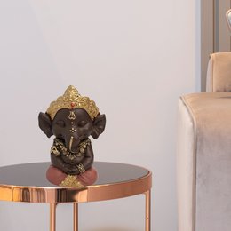 Statuetta Ganesh 2 - Portafortuna - Decorazione Zen e Feng Shui - Per creare un'atmosfera rilassante e spirituale - Idea regalo