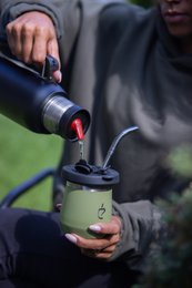 Yerba Mate Set Termolid DualFlow Pro - Forest Green | Un Mate®
