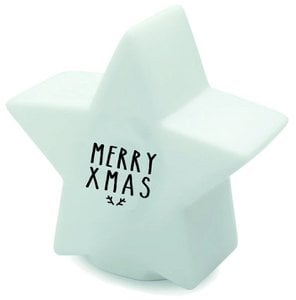 Star lamp 'Merry xmas'