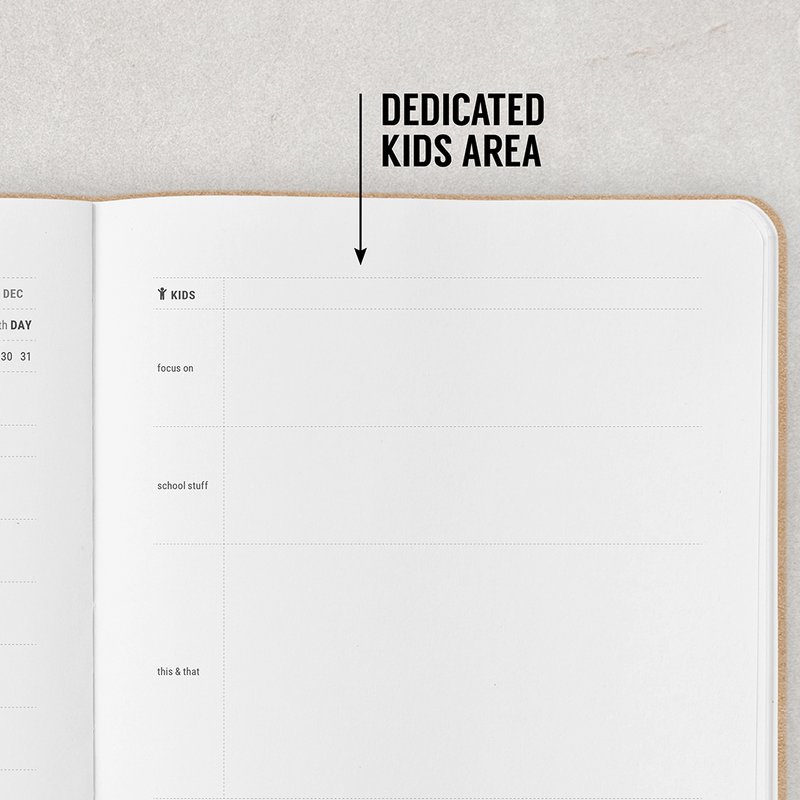 Quaderno di cancelleria per la famiglia