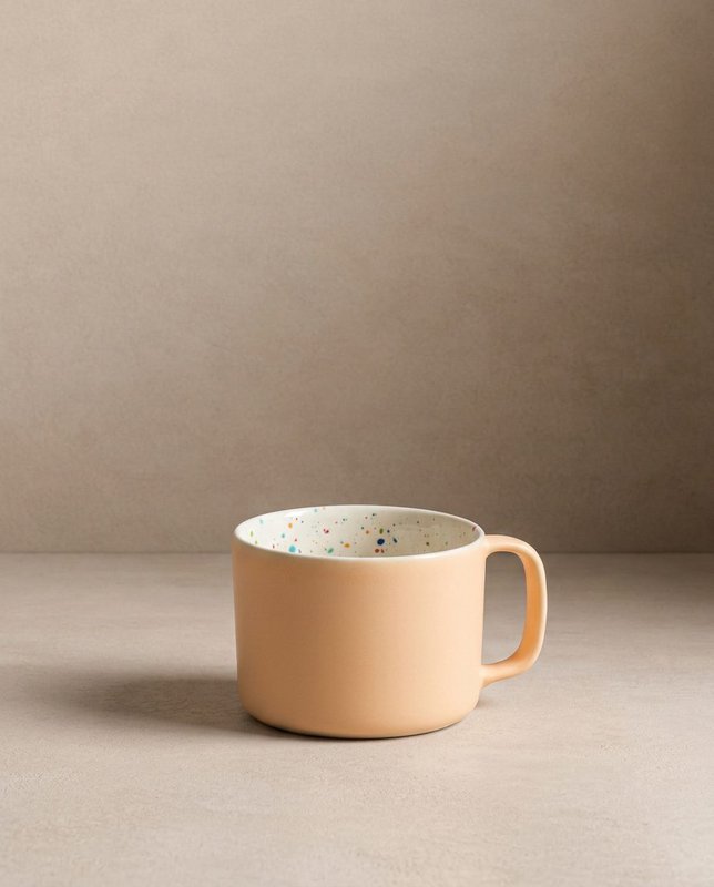 Breeze Party In/Out Stoneware Duo Set Mug 450ml Orange
