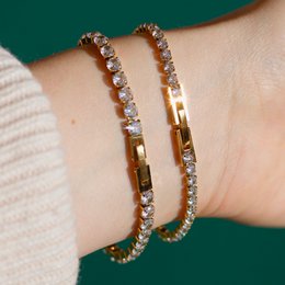 Press - Tennis Bracelet 4mm