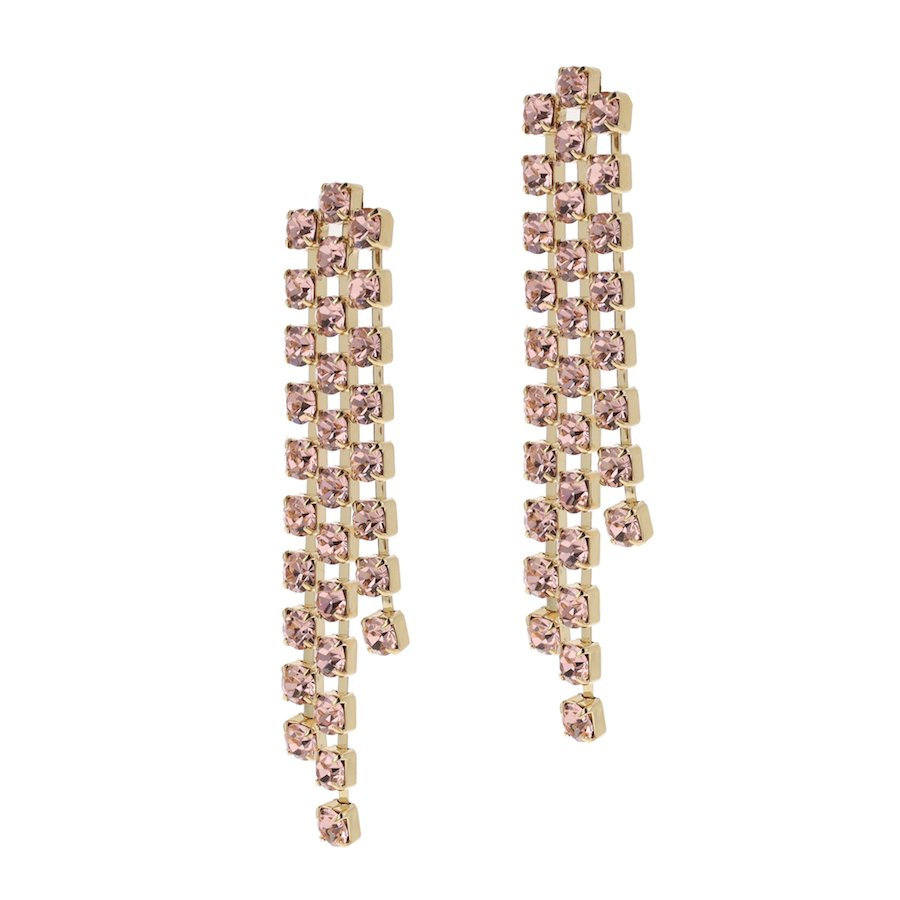 Alice Earrings Vintage Rose