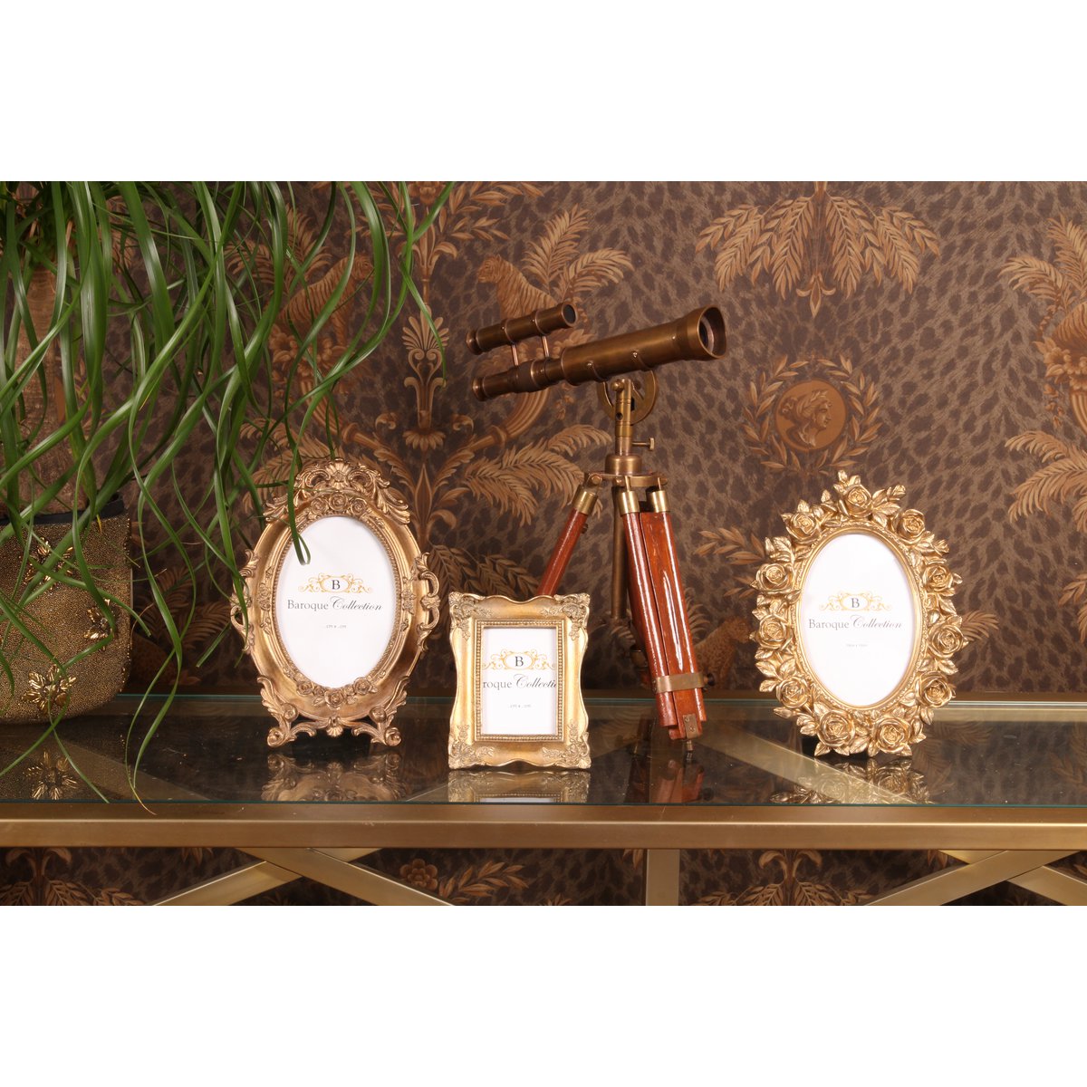 Photo Frame 10 x 15 cm - Gold - Resin 