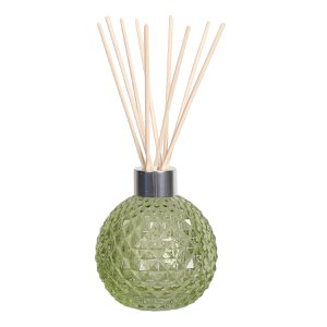 Empty Diffuser Jar - Diffuser & 50 Rattan Reeds - Green