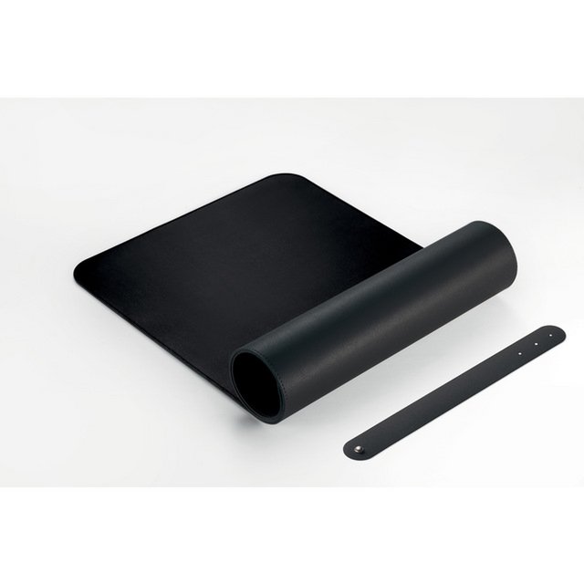 Rollmatte Sigel schwarz-schwarz, 800x300x2mm Kunstleder, doppelseitig