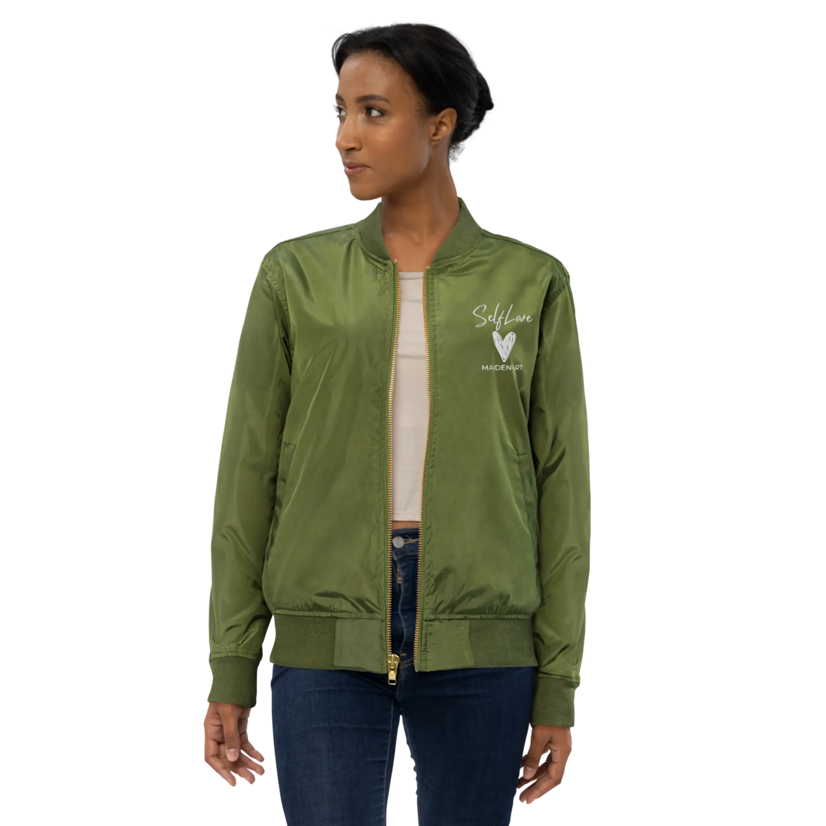 Premium bomber jacket Self Love Premium recycled bomber jacket